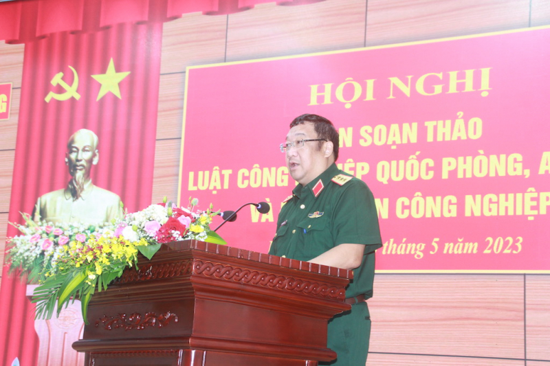 Xây dựng dự án Luật công nghiệp quốc phòng, an ninh và động viên công nghiệp -0