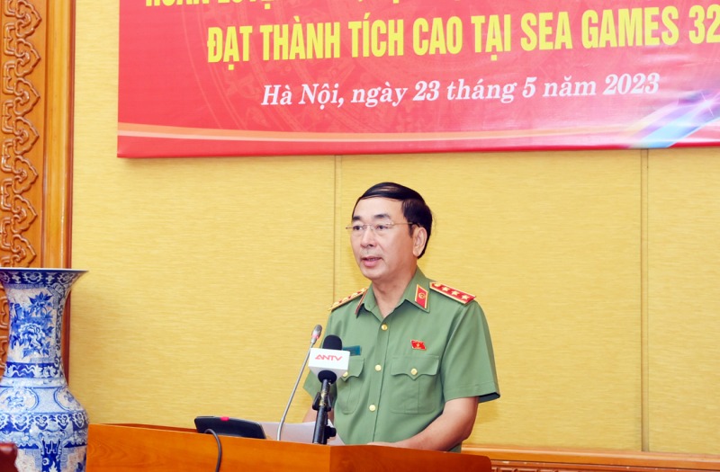 Ministry of Public Security honors sports coaches and athletes participating in the 32nd SEA Games -0