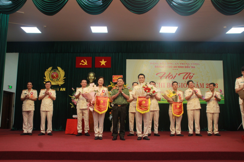 11 thí sinh tham dự hội thi Bí thư chi bộ giỏi Cục An ninh điều tra, Bộ Công an  -0