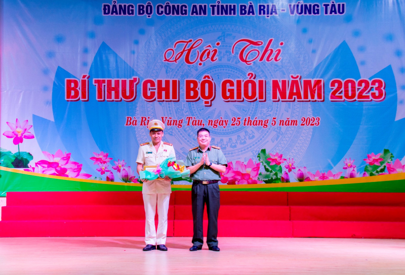 Sôi nổi Hội thi “Bí thư Chi bộ giỏi trong Đảng bộ Công an tỉnh Bà Rịa - Vũng Tàu” năm 2023 -1