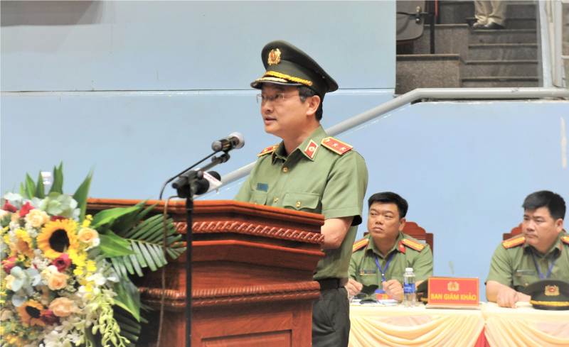 Gần 1.000 chiến sĩ tham dự Hội thi Quân sự, võ thuật cho lực lượng trực tiếp chiến đấu trong CAND -0