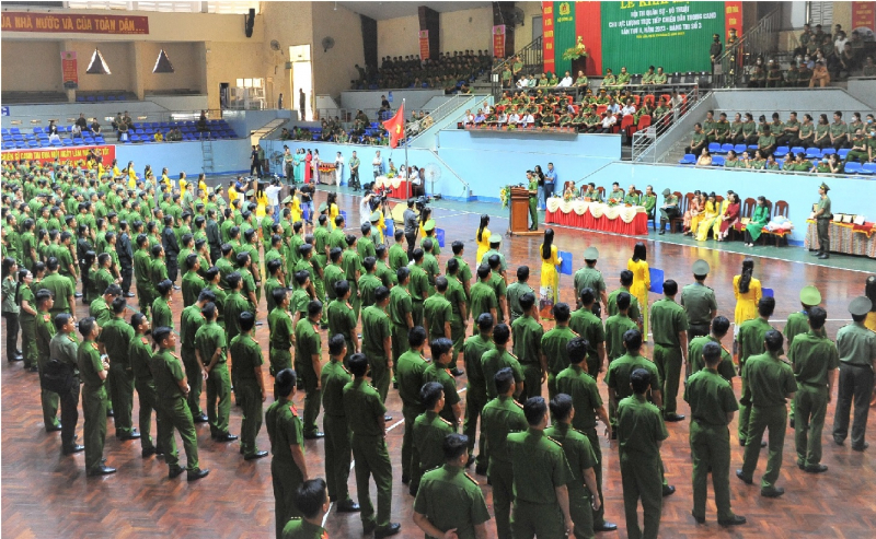 Gần 1.000 chiến sĩ tham dự Hội thi Quân sự, võ thuật cho lực lượng trực tiếp chiến đấu trong CAND -0