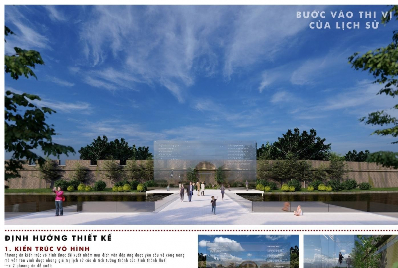 Nhiều ý tưởng độc đáo thiết kế cầu vượt qua Thượng thành Huế -0