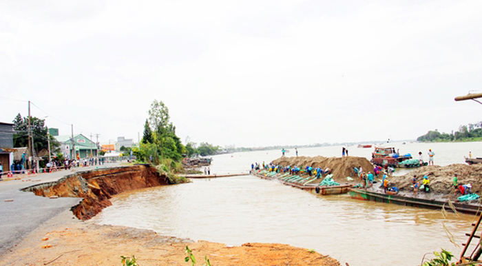 Các địa phương chủ động giải pháp phòng, chống sạt lở -0