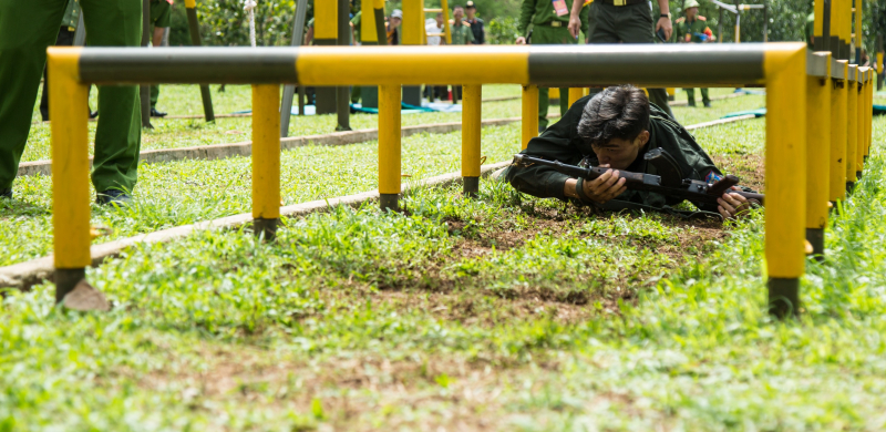 Bế mạc vòng loại hội thi quân sự, võ thuật CAND bảng thi số 3 -0