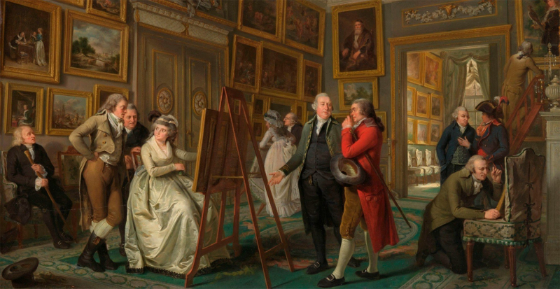 Painting masterpieces from the Netherlands display in Hanoi -0