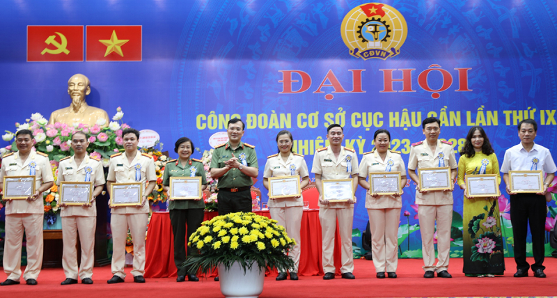 Công an các đơn vị tổ chức Đại hội Công đoàn cơ sở -0