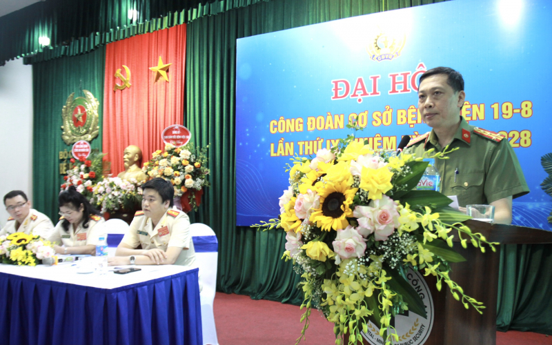 Công an các đơn vị tổ chức Đại hội Công đoàn cơ sở -0