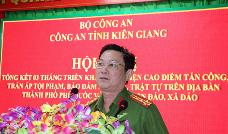 Thẳng thắn đánh giá, bàn giải pháp bảo đảm ANTT địa bàn Phú Quốc và các huyện đảo ở tỉnh Kiên Giang -0