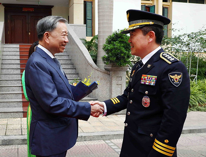 Tăng cường hợp tác giữa Bộ Công an với Cơ quan Cảnh sát quốc gia Hàn Quốc -0