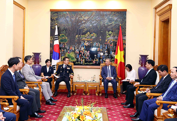 Tăng cường hợp tác giữa Bộ Công an với Cơ quan Cảnh sát quốc gia Hàn Quốc -0