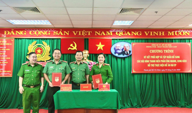 Hiệp đồng tác chiến - phản ứng nhanh, xung kích thực hiện thắng lợi Đề án 06/CP -0