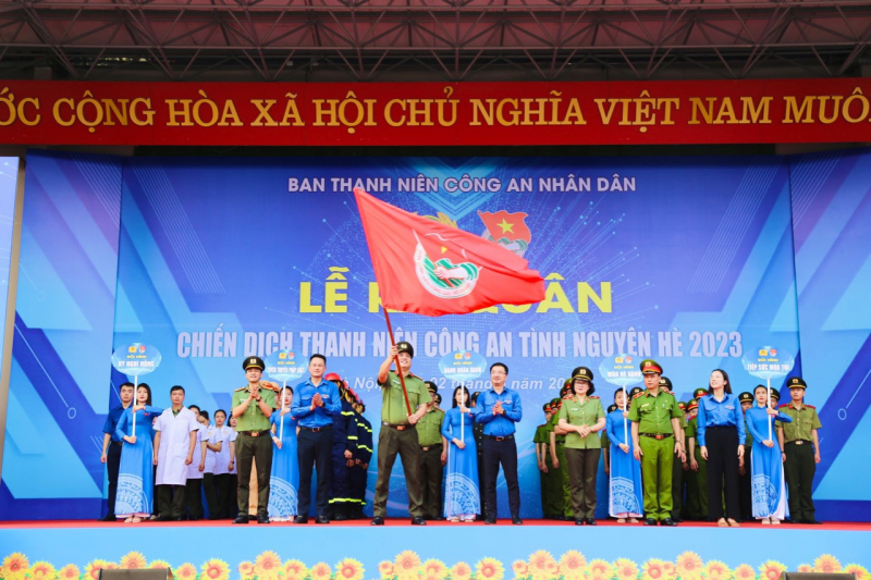 PSF Youth Union Executive Committee launches 2023 Summer Youth Volunteer Campaign -0