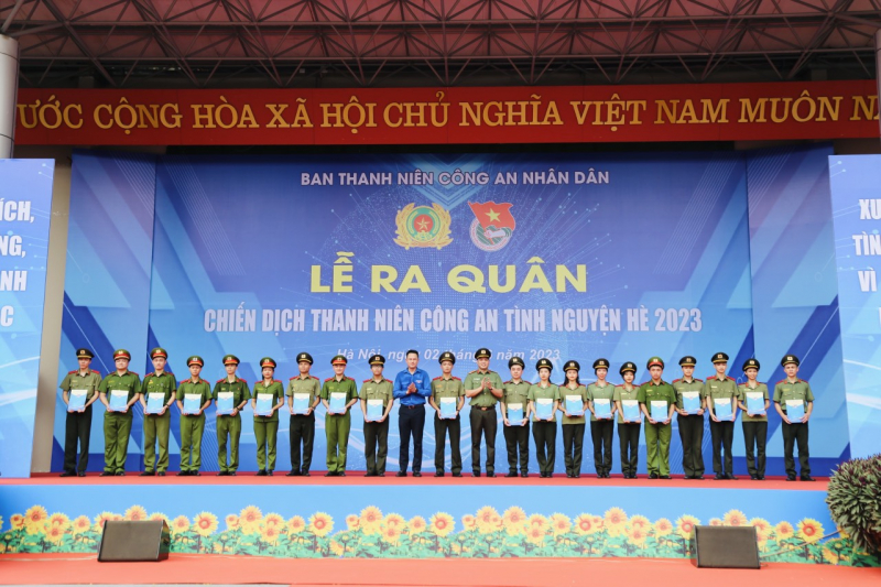 PSF Youth Union Executive Committee launches 2023 Summer Youth Volunteer Campaign -0