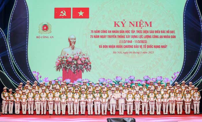 75 năm CAND thực hiện Lời kêu gọi thi đua ái quốc của Chủ tịch Hồ Chí Minh -0