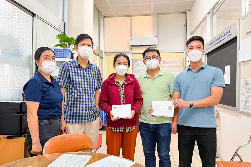 Công an tỉnh Bà Rịa-Vũng Tàu hỗ trợ nữ sinh bị TNGT khi đi thăm mẹ bị ung thư -0