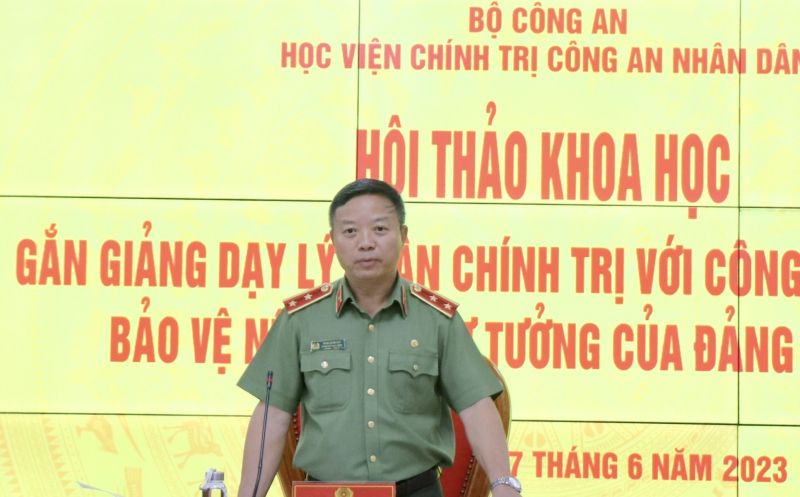 Nâng cao chất lượng giảng dạy lý luận chính trị đáp ứng yêu cầu nhiệm vụ trong tình hình mới -0