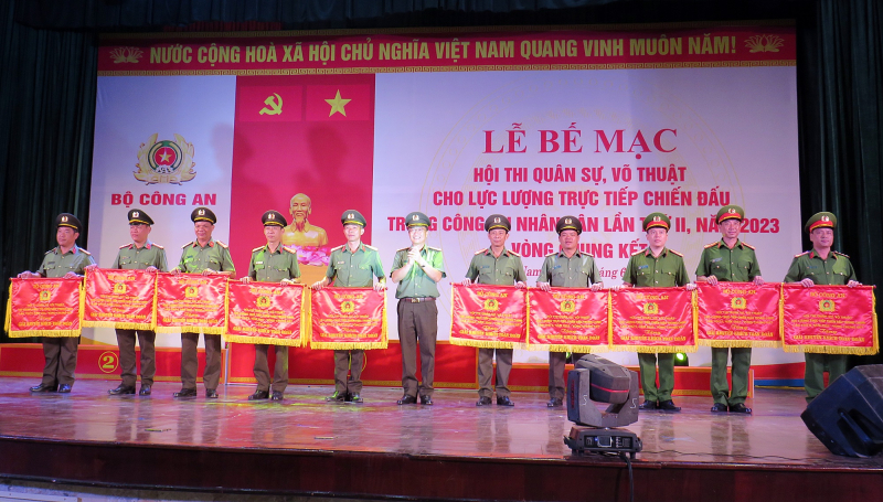 Bế mạc vòng chung kết Hội thi quân sự, võ thuật cho lực lượng trực tiếp chiến đấu trong CAND -0