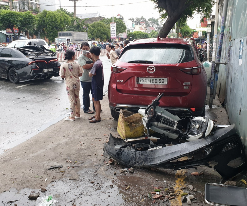 Tạm giữ khẩn cấp tài xế xe “điên” gây tai nạn liên hoàn -1