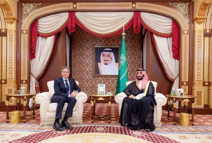 Chuyến đi của ông Blinken tới Saudi Arabia -0