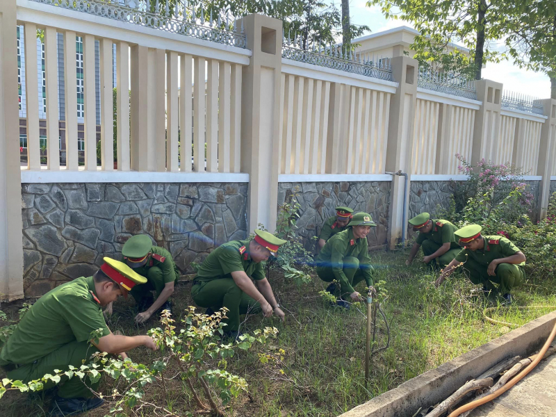 Tuổi trẻ Bà Rịa-Vũng Tàu ra quân Chiến dịch tình nguyện Hành quân xanh năm 2023 -1