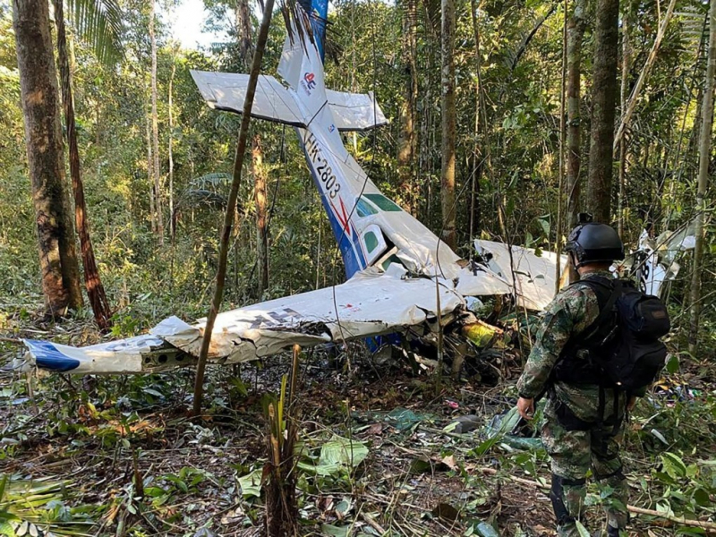Vụ rơi máy bay Columbia: 4 trẻ em sống sót thần kỳ sau 5 tuần lạc trong rừng rậm -0