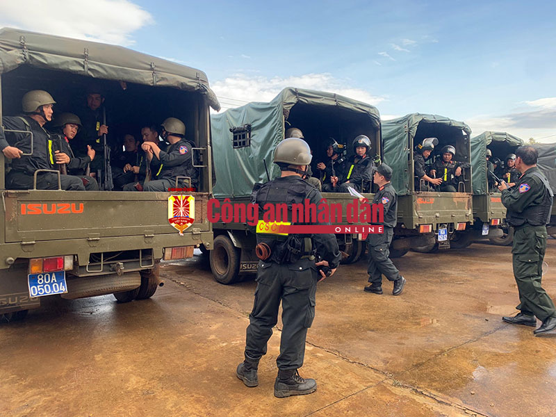 Lực lượng Công an đã bắt 39 đối tượng gây mất ANTT tại Đắk Lắk -1