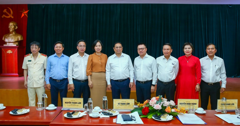 Thủ tướng Phạm Minh Chính thăm, làm việc với Hội Nhà báo Việt Nam -0