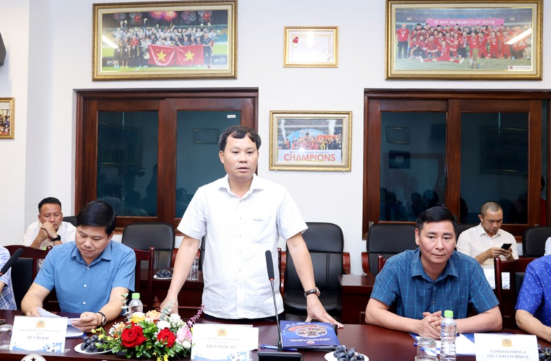 Cục Cảnh sát hình sự và Liên đoàn bóng đá Việt Nam ký kết Quy chế phối hợp -0