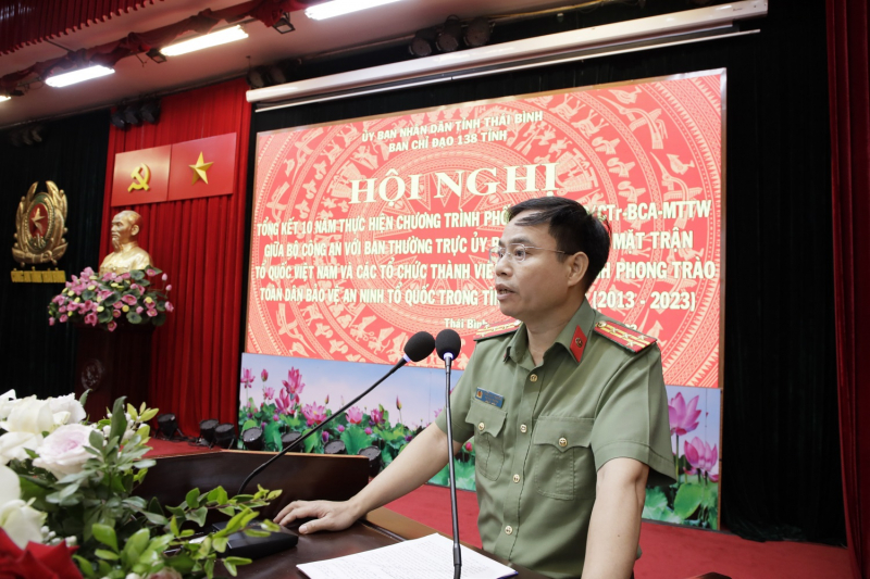Thái Bình tổng kết 10 năm thực hiện chương trình phối hợp 09 -0