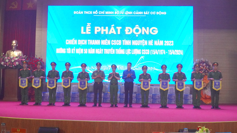 Tuổi trẻ Bộ Tư lệnh CSCĐ phát động Chiến dịch Thanh niên CSCĐ tình nguyện hè năm 2023 -0