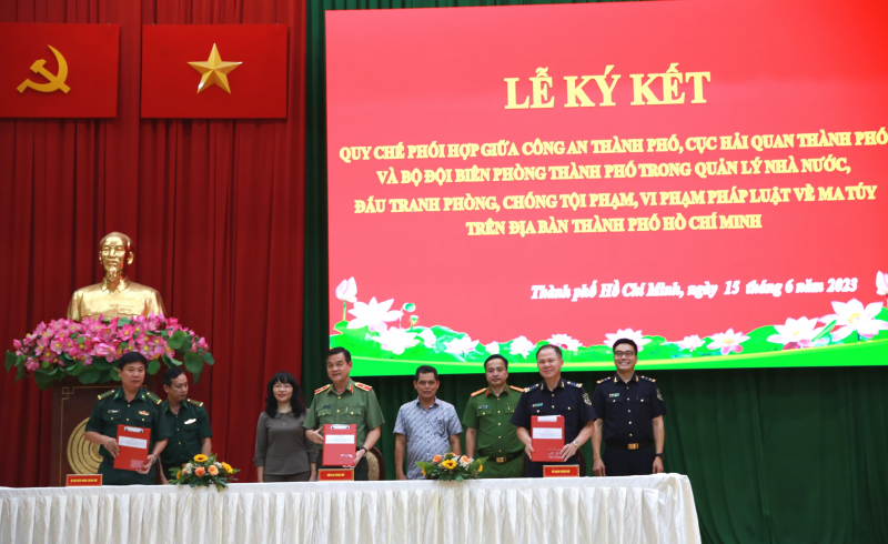 Công an, Hải quan và Biên phòng TP Hồ Chí Minh phối hợp phòng, chống tội phạm ma túy  -0