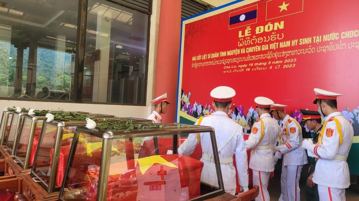 Thực hiện tốt công tác tìm kiếm, quy tập hài cốt liệt sỹ mùa khô 2022-2023 -0