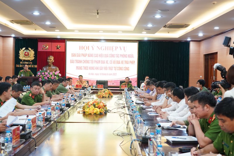 Phòng ngừa, đấu tranh hiệu quả chống tội phạm đua xe, cổ vũ đua xe trái phép -0