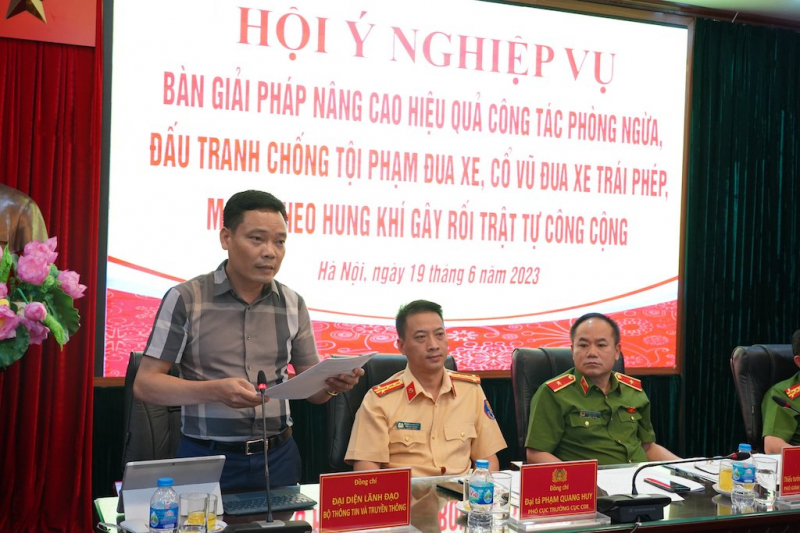 Phòng ngừa, đấu tranh hiệu quả chống tội phạm đua xe, cổ vũ đua xe trái phép -0