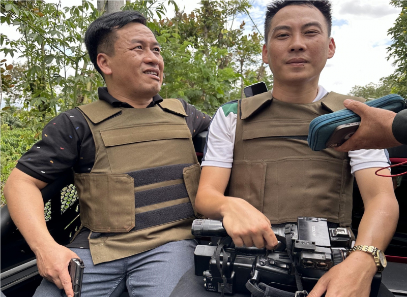 Chuyện về những người làm báo mang sắc phục Công an -0