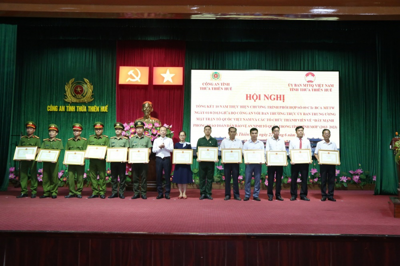 Người dân cung cấp cho lực lượng Công an hơn 122.000 nguồn tin có giá trị -0