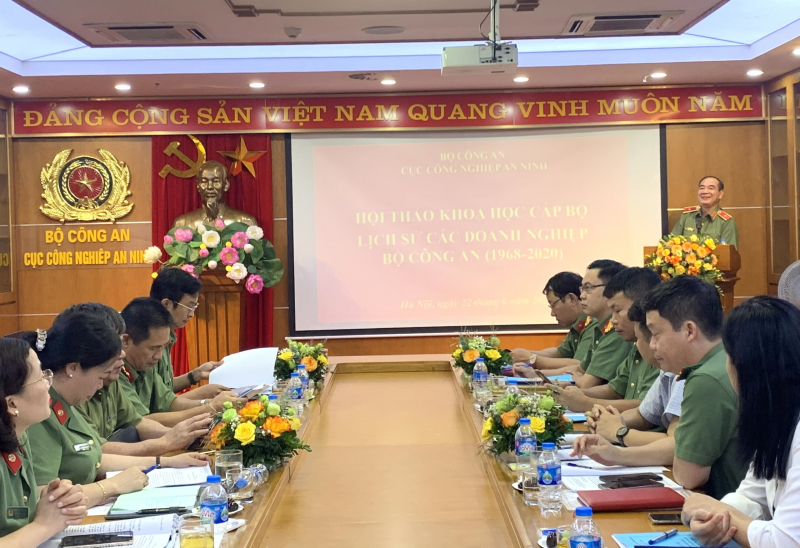 Tổng kết những bài học kinh nghiệm quý trong lịch sử phát triển của các doanh nghiệp Bộ Công an -0