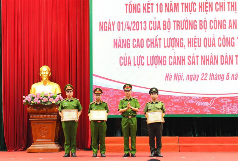 Hanoi police requested to improve the quality and efficiency of basic professional work -0