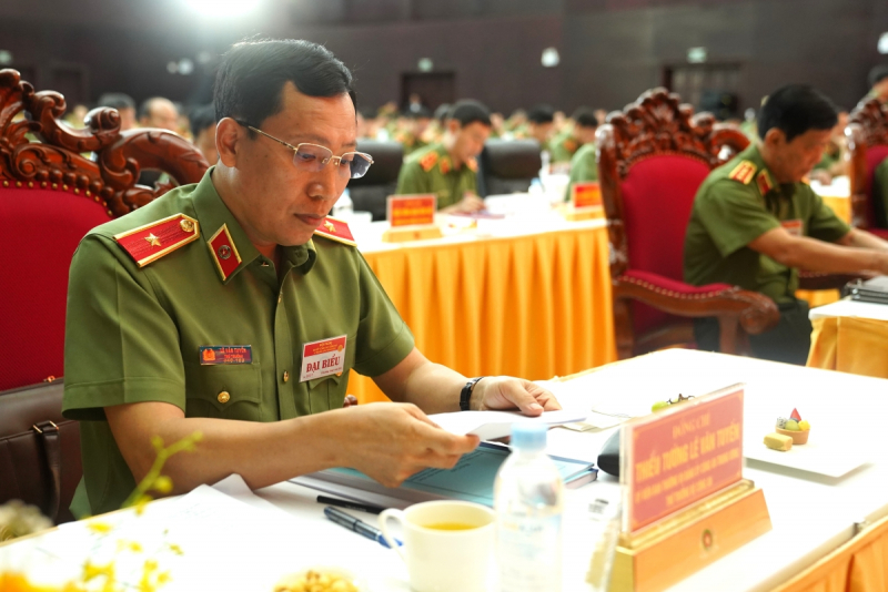 Bộ trưởng Tô Lâm chủ trì Hội nghị sơ kết công tác Công an 6 tháng đầu năm 2023 -1