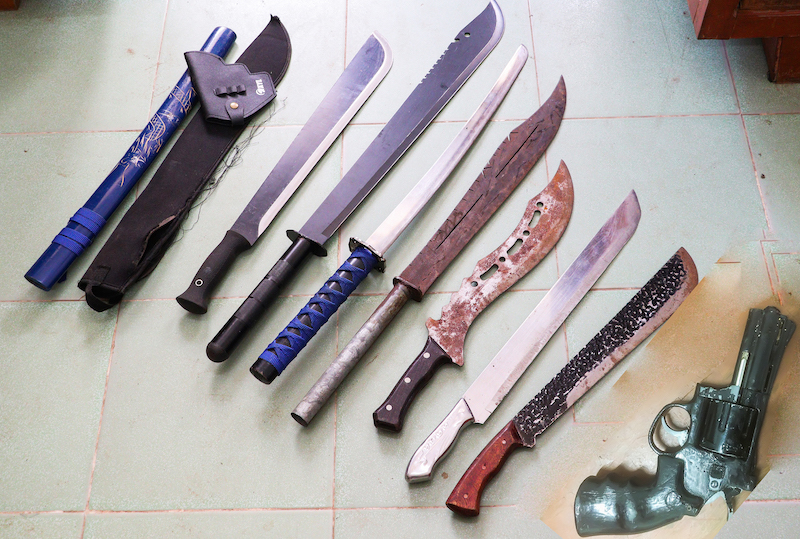 Bắt giam đối tượng cầm súng bắn người -0