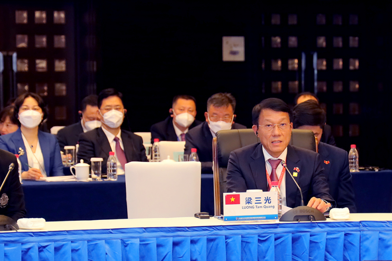 Thứ trưởng Lương Tam Quang tham dự Hội nghị về chính sách quản lý di dân ASEAN+3 -0