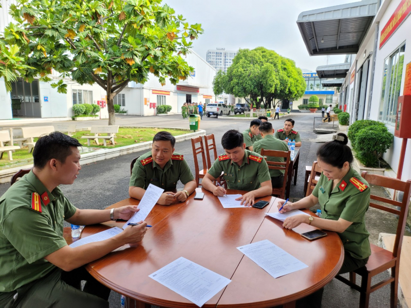 Cụm thi đua số 5: Nhiều hoạt động hưởng ứng Chiến dịch thanh niên Công an tình nguyện hè -0