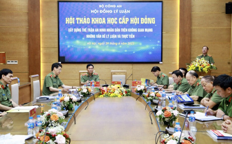 Xây dựng thế trận an ninh nhân dân trên không gian mạng- vấn đề thời sự và cấp bách -0