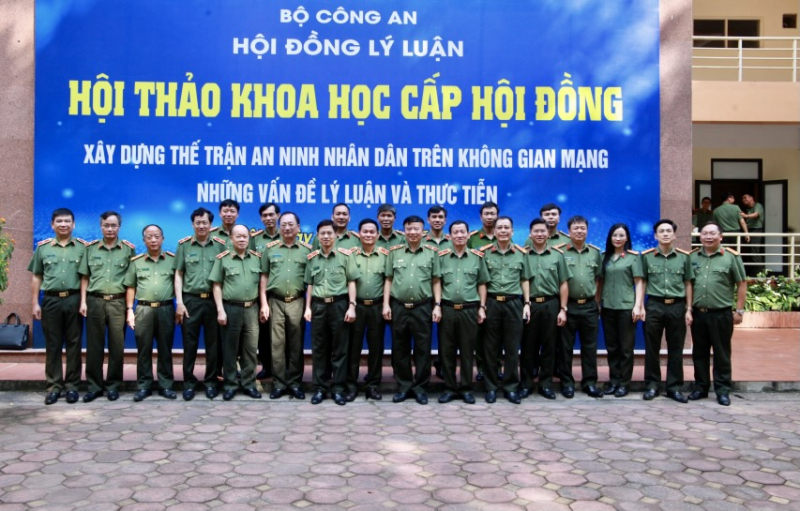 Xây dựng thế trận an ninh nhân dân trên không gian mạng- vấn đề thời sự và cấp bách -0