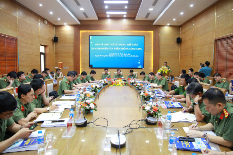 Xây dựng thế trận an ninh nhân dân trên không gian mạng- vấn đề thời sự và cấp bách -0