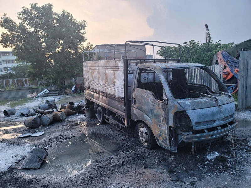 Bãi xe có diện tích khoảng 2.500 m2 -0