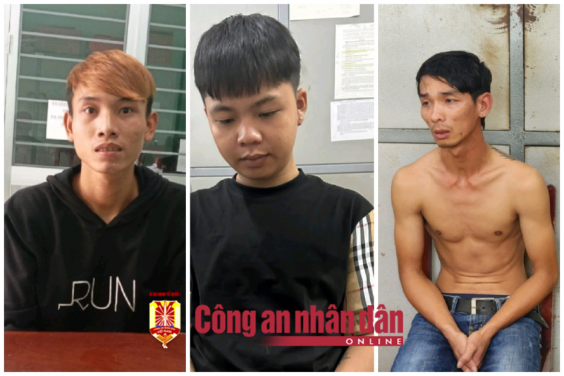 Cảnh sát hình sự bắt nhóm “giang hồ nông trường” ở Phú Quốc -1