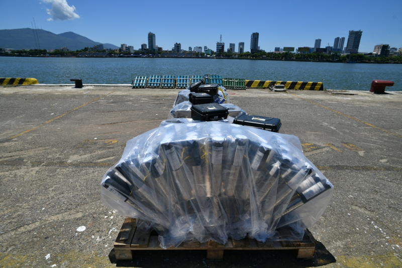 Cận cảnh trận địa pháo sẵng sàng “nóng” trong đêm chung kết Lễ hội pháo hoa quốc tế Đà Nẵng 2023  -2