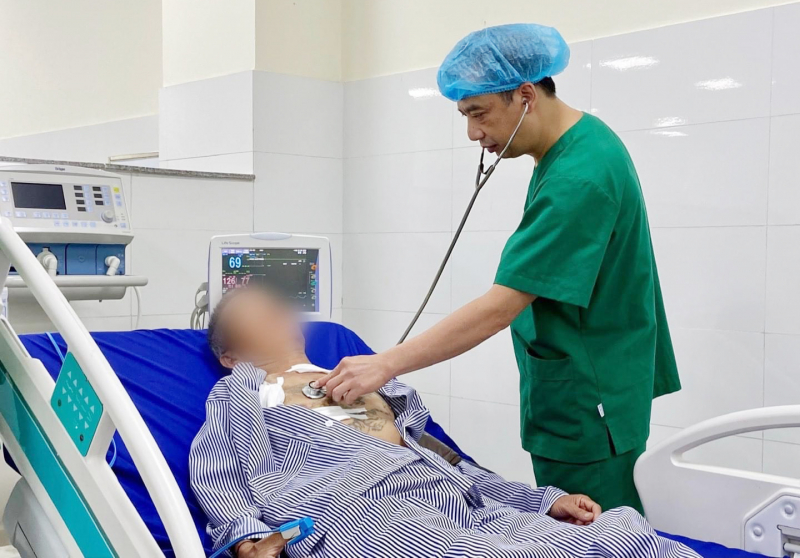 Cứu sống 2 ông cháu bị trâu húc -0